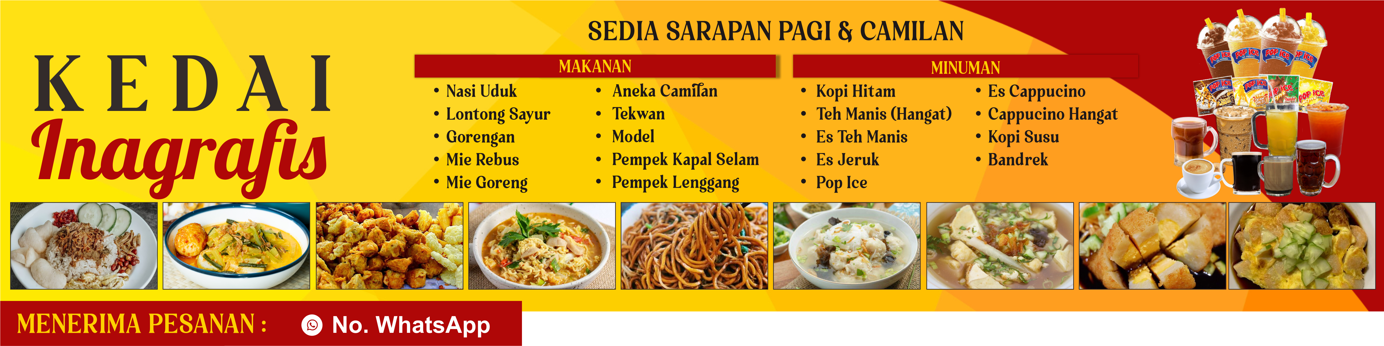 SPANDUK WARUNG MAKAN SPANDUK WARUNG MAKAN