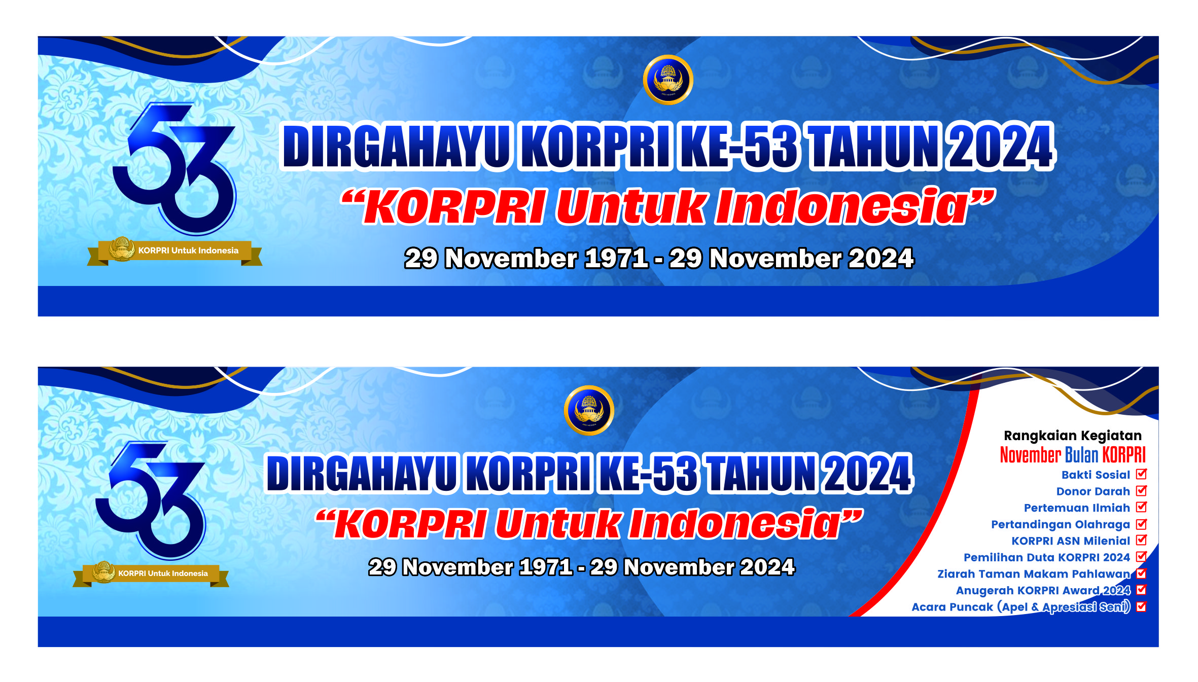 KORPRI 53 TAHUN 2024 INAGRAFIS KORPRI 53 TAHUN 2024 INAGRAFIS